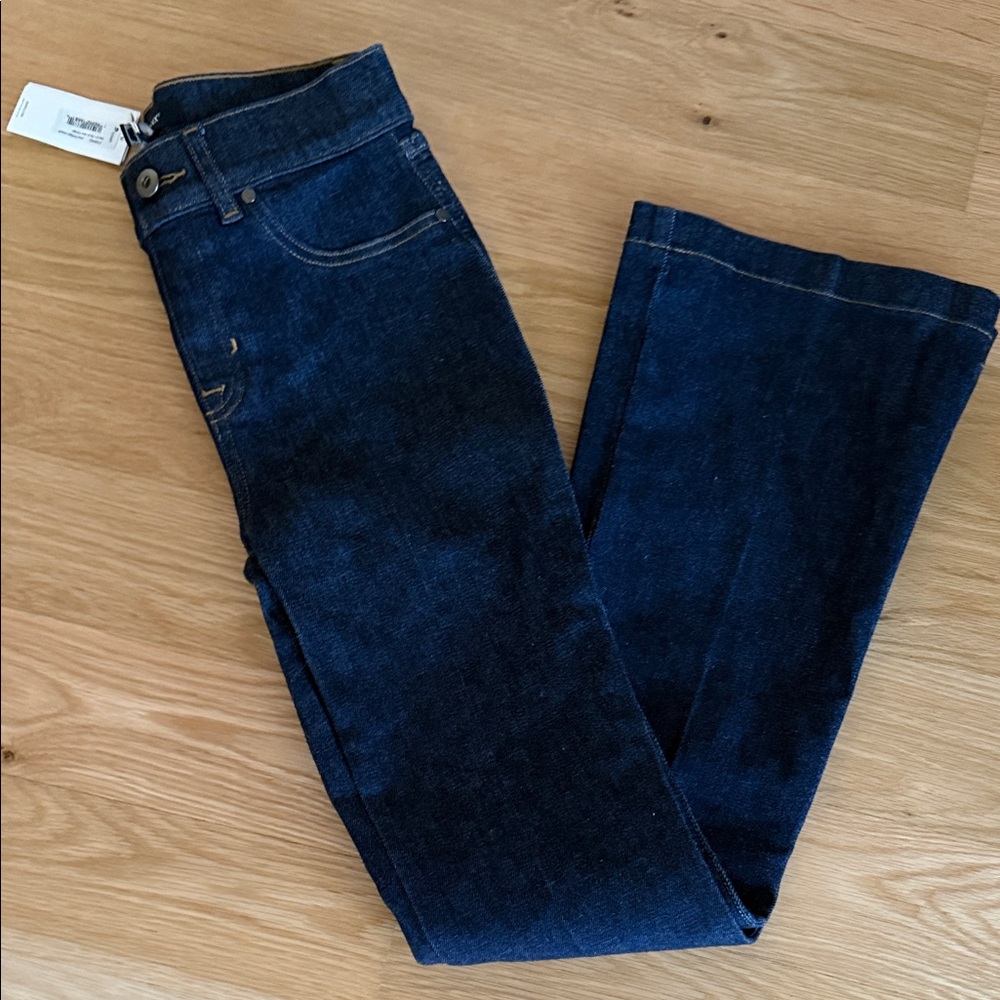 Dark Blue Women's Flare Jeans